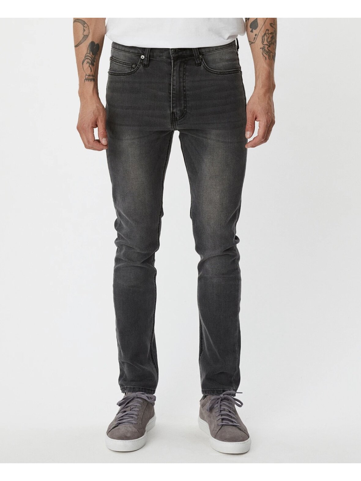 Viktor No60 - Herretøjsbutik Esbjerg Jeans Deux - Reed Slim Fit jeans Black