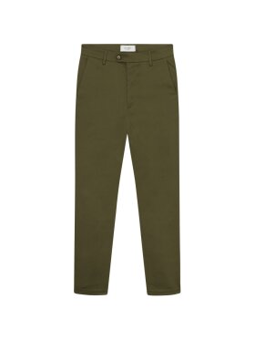 Les Deux - Como Cotton Suit Pants - Olive